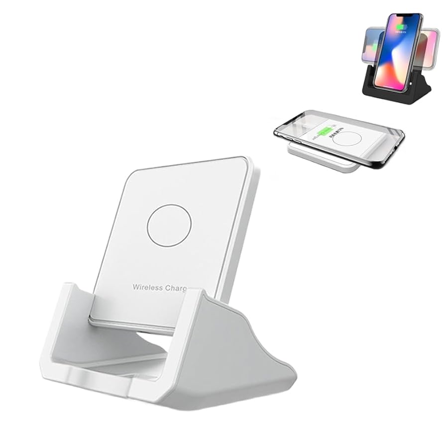 Amazon.co.jp: ワイヤレス充電器 3Way 急速充電 置くだけ充電